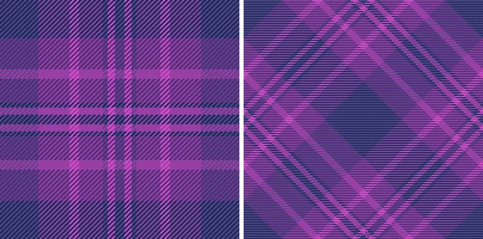 Textile tartan background of pattern plaid vector with a texture check fabr.. Stock Illustration
