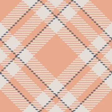 Textile tartan texture of vector background fabric with a plaid pattern seaml Stock Illustration