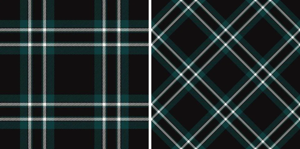 Textile texture background of seamless fabric vector with a check pattern p.. 스톡 일러스트