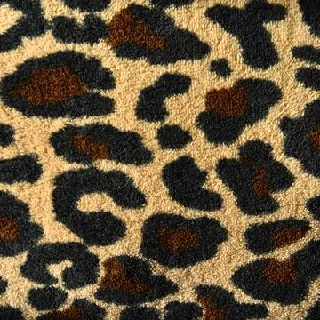 Textile texture coarse fabric, leopard polar fleece fabric texture Фото