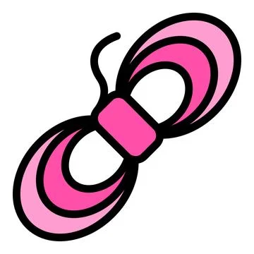 Textile thread icon vector flat 스톡 일러스트