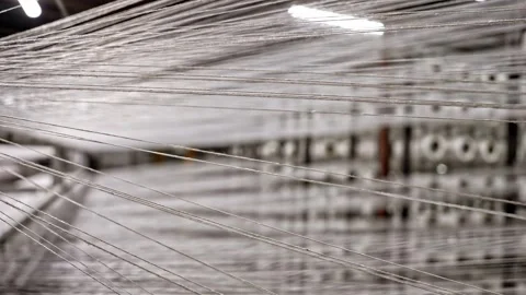 Textile Threads Stock Footage 338118670