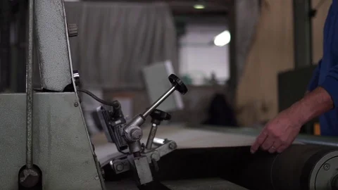 Textile treatment. Textile Industry. Vídeo Stock 72595646