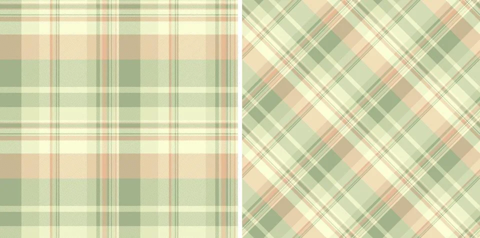 Textile vector pattern of plaid texture seamless with a background fabric t.. Illustrazione stock