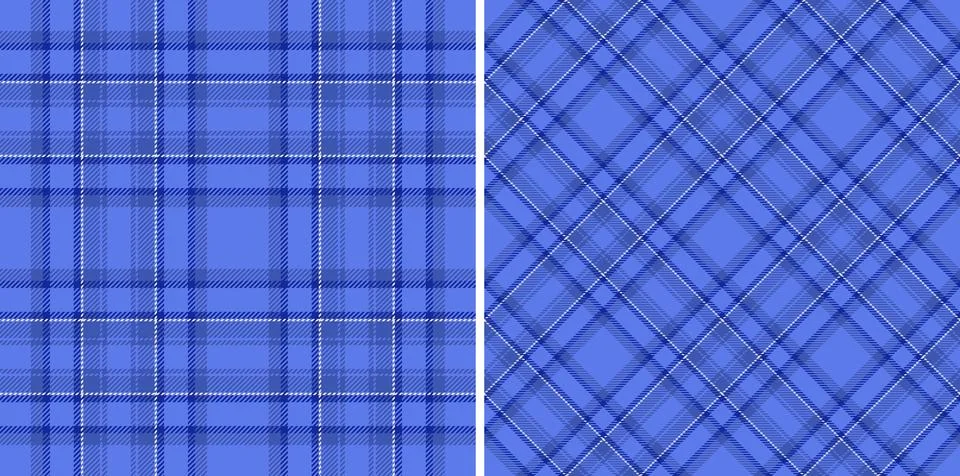 Textile vector seamless of fabric pattern plaid with a texture tartan check.. Illustrazione stock