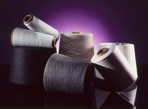 Textile Yarn 库存照片