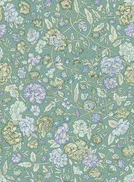 Textile,Digital,Design,Motif,Pattern,Set,Of,Damask,Wallpaper,Gift Stock-Illustration