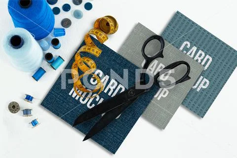 Textiles Photo Mockup PSD 템플릿