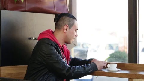 Texting to friend. Stock Footage 105678707