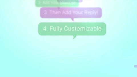 Texting Overlay Stock After Effects