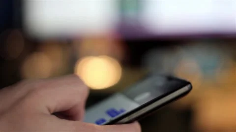 Texting On Smartphone 2 Stock Footage 51363701