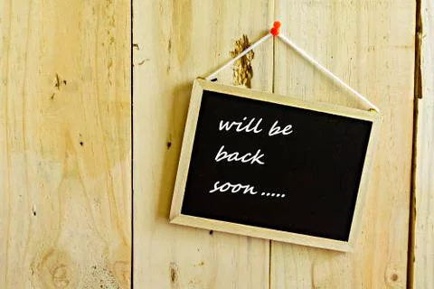 Texts will be back soon  Stock Photos