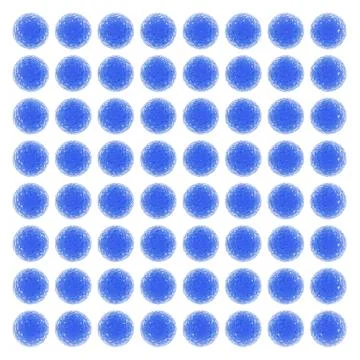 Texture 3d blue balloons on a white background Stock Illustration