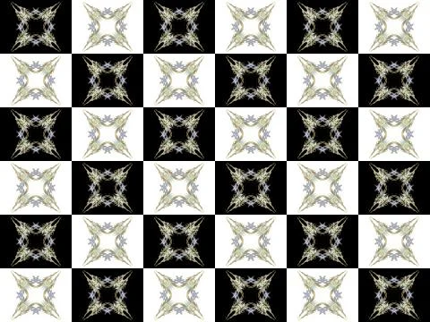 Texture abstract fractal pattern Stock Illustration