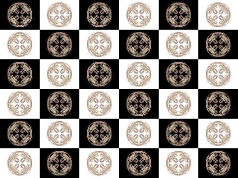 Texture abstract fractal pattern Stock Illustration