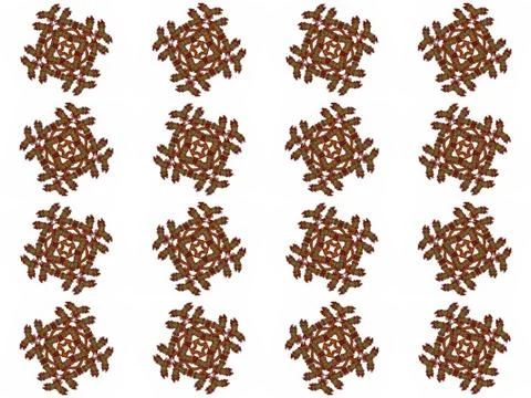 Texture abstract fractal pattern Stockillustratie