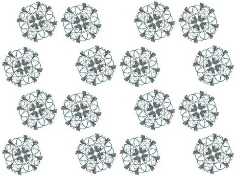 Texture abstract fractal pattern Stock Illustration