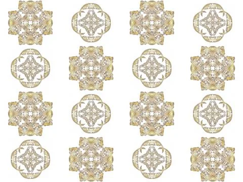 Texture abstract fractal pattern Stock Illustration