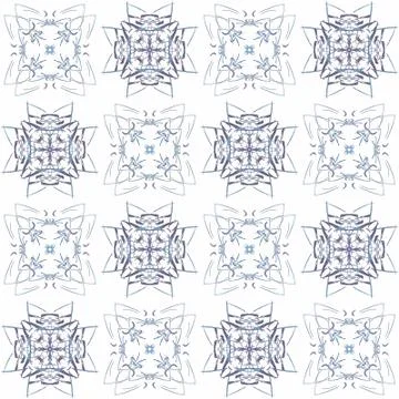 Texture abstract fractal pattern Stock Illustration