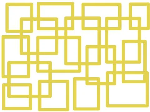 Texture abstract gold lines squares geometric seamless pattern background. Illustrazione stock