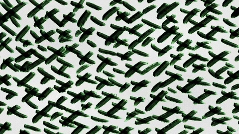 Texture of abstract scratches hand made with ink, crossed format, x shapes Stock Footage 302316197