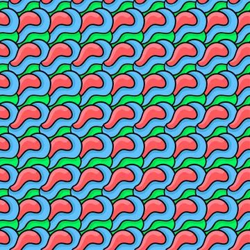 Texture abstract seamless pattern textile print. repeat pattern background de 스톡 일러스트