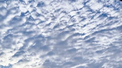 Texture abstract white clouds in the beautiful blue sky Stock Photos