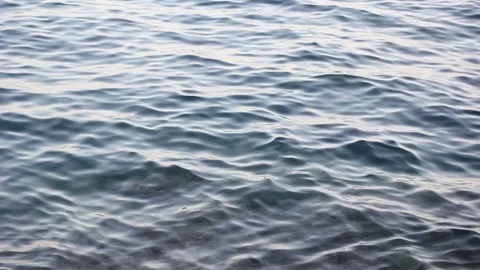 Texture of the Adriatic sea at evening in Budva, Montenegro 스톡 동영상 94122402