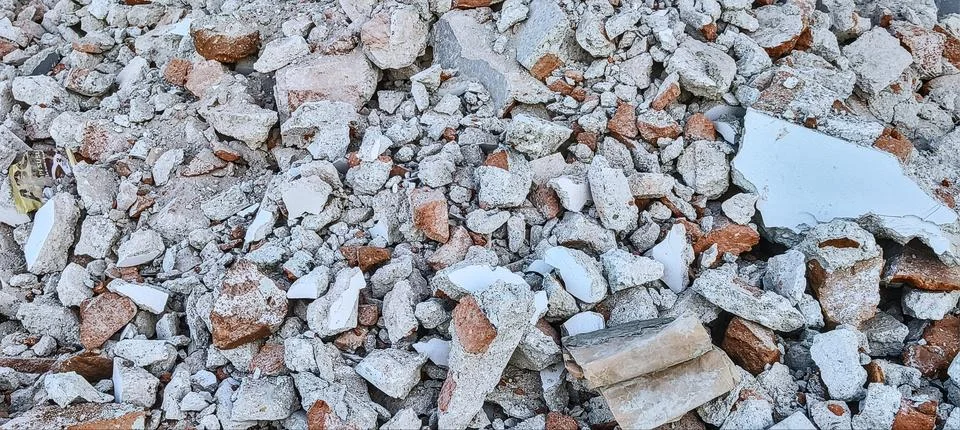 Texture alot of rubble Stock Photos