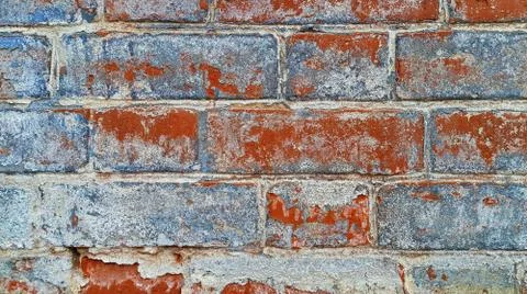 Texture of ancient brick wall Stock Photos