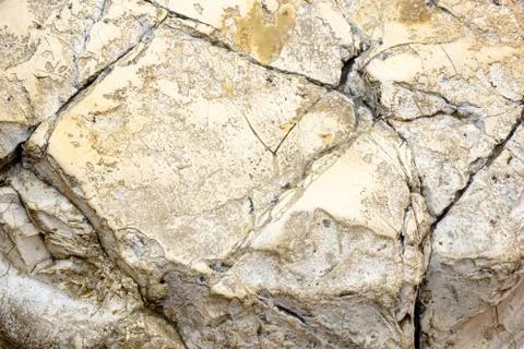 Texture of the ancient stone wall of the ancient city Stock Photos