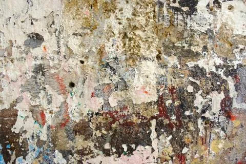 Texture of the ancient stone wall of the ancient city Stock Photos