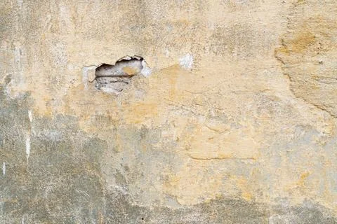 The texture of the ancient wall of the house Stock Photos