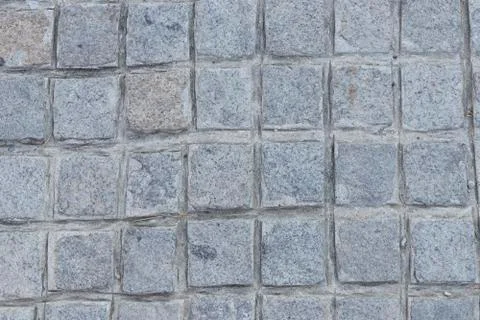 Texture and Background of Brown brick floor. Stock Photos