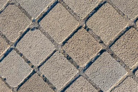 Texture and background of the building wall in the square Foto stock