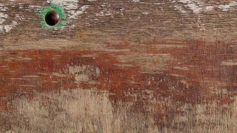 Texture and background of old and wooden board Stock Photos