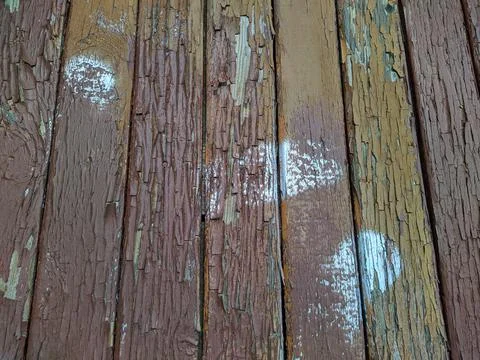 Texture and background of old and vertical wooden board Fotos Stock