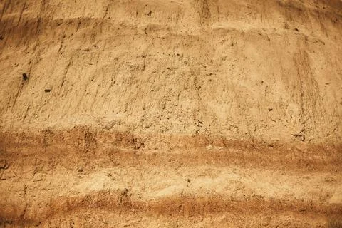 Texture and pattern of Clay canyon Stock Photos