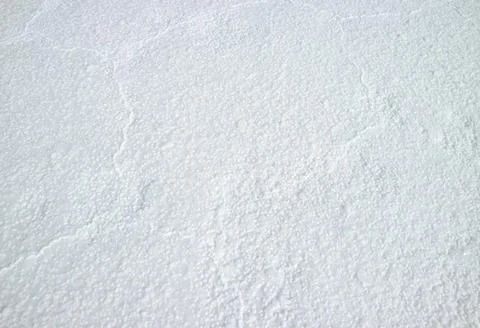Texture and Pattern of the Surface of Uyuni Salt Flats, Potosi, Bolivia Foto stock