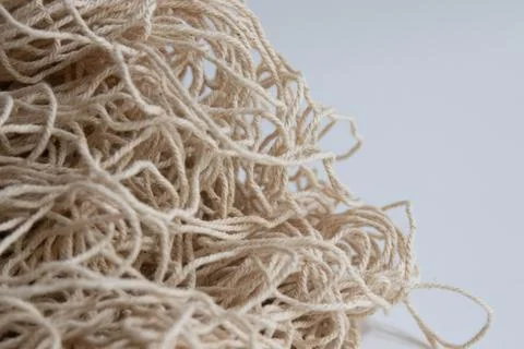 Texture and pattern of Tangled Threads Foto stock