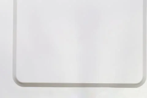 Texture and pattern of white computer case. Stock Photos