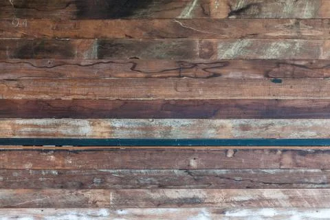 Texture and pattern of wooden wall Stock Photos