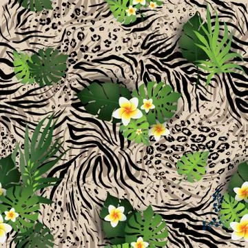 Texture animal pattern 스톡 일러스트