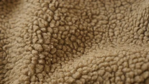 Texture of artificial woollen fleece Stock Footage 86420878