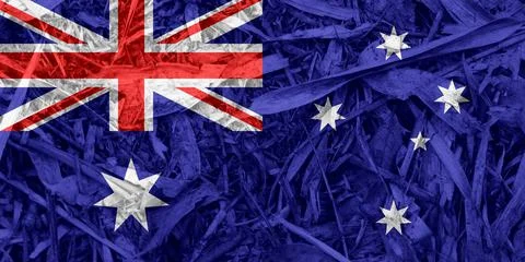 Texture of australian flag as background イラスト素材