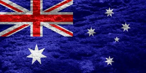Texture of australian flag as background イラスト素材