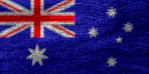 Texture of australian flag as background Stock Photos