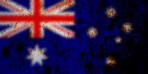 Texture of australian flag as background 스톡 사진