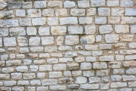 Texture authentic roman stone bricks Stock Photos
