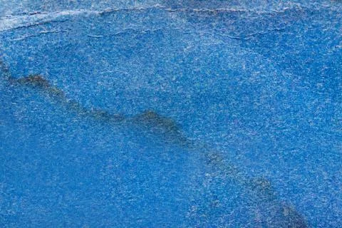 Texture backdrop photo of blue colored old and stained paper surface. Foto stock
